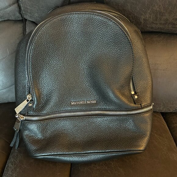 Michael Kors Rhea Backpack with Gold Hardware main image 4